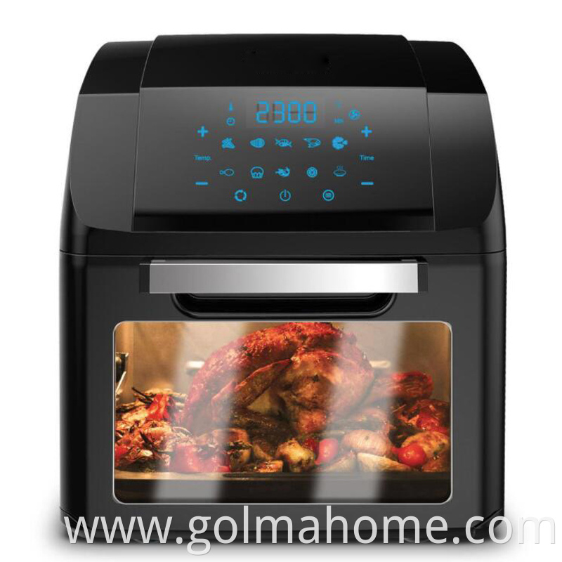 Fryer Detachable Oil air-pots Container Non-Stick Cooking 12L Air Fryer Microwave Oven